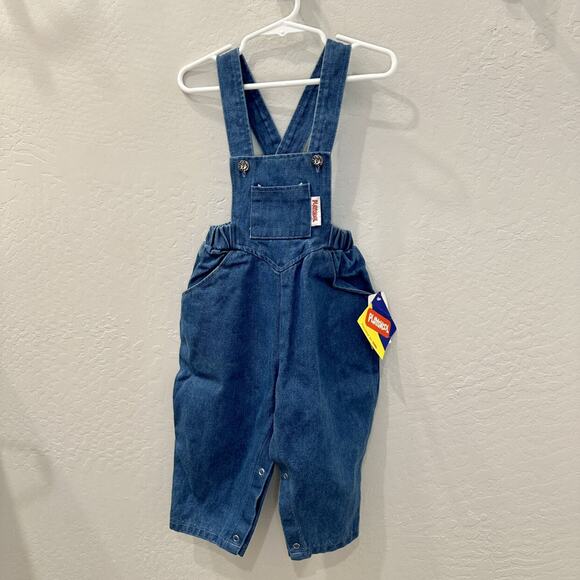 NWT Vintage Playskool Denim Overalls - Picture 1 of 11